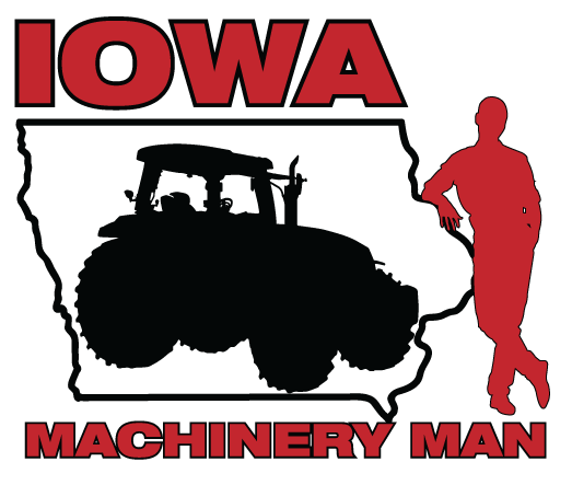 Iowa Machinery Man Logo